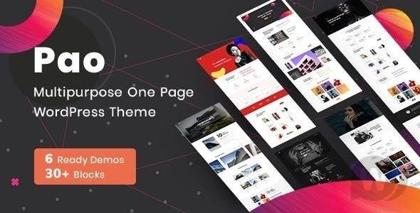 PAO wordpress theme