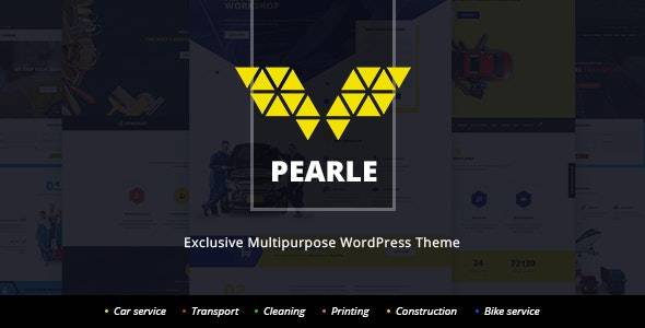 Pearle wordpress theme