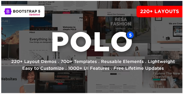 Polo - Responsive Multi-Purpose HTML5 Template