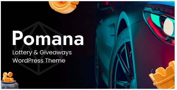 Pomana - Lottery & Giveaways WordPress Theme