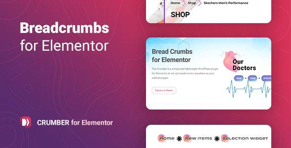 Crumber v.1.0.6 Breadcrumbs for Elementor WordPress Plugin Download