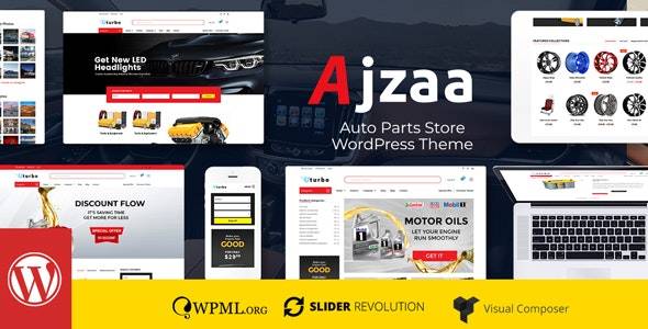 Ajzaa v3.5 Auto Parts Store WordPress Theme Download