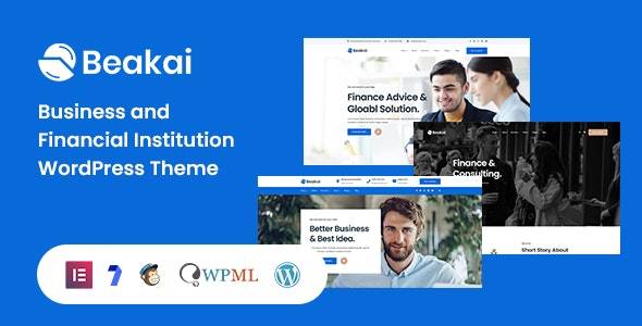 Beakai – v.1.0.4 Multipurpose Business WordPress Theme Download