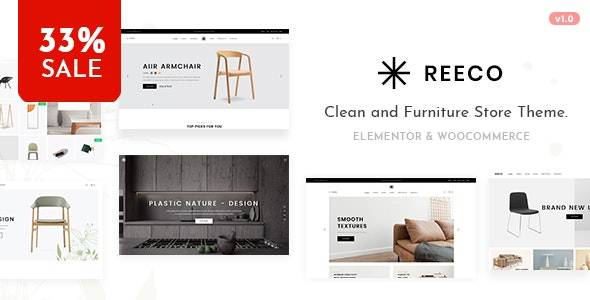 Reeco – v1.0.1 Furniture WooCommerce WordPress Theme Download