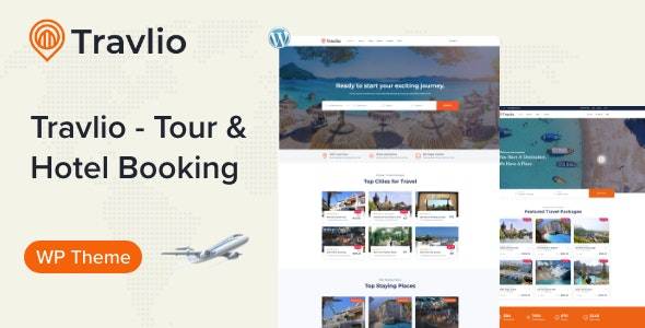 Travlio – v1.0.4 Travel Booking WordPress Theme Download