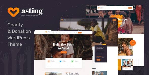 Asting v1.0.4 – Charity & Donation WordPress Theme Download