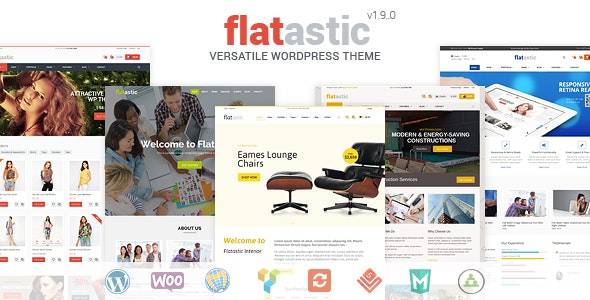 Flatastic v.1.8.8 – Versatile Multi Vendor WordPress Theme Download