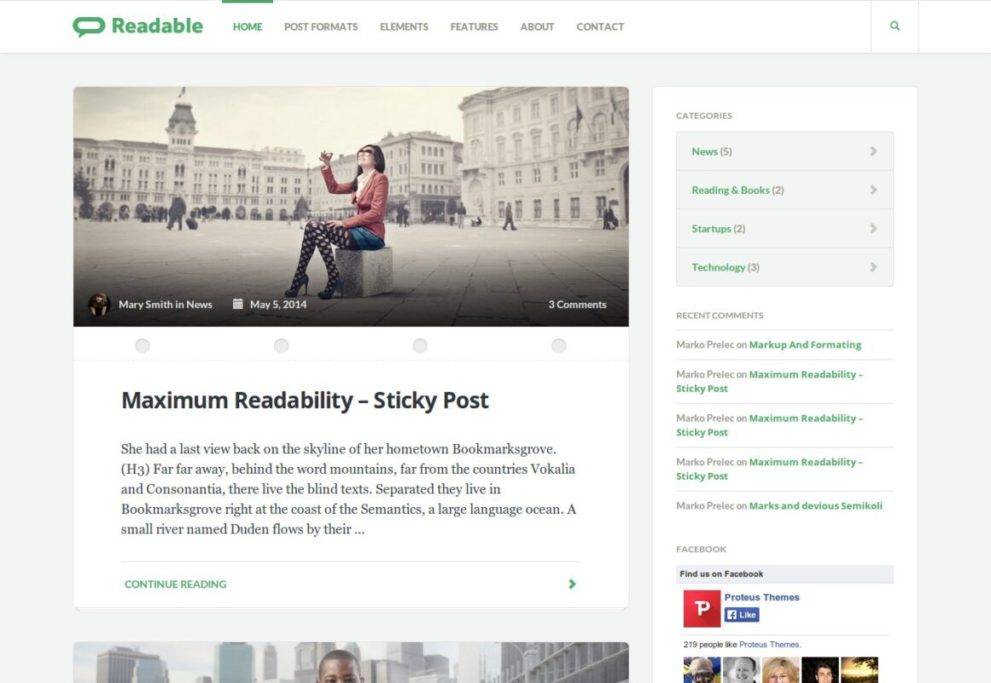 proteusthemes Readable v.2.3.2 WordPress Theme Download