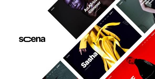 Scena v1.1.2 – Creative Portfolio Ajax WordPress Theme Download (Updated)