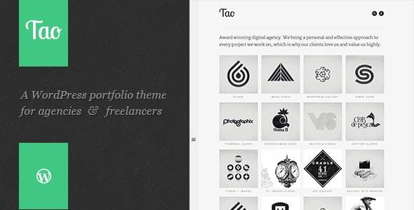 Tao – v1.3.0 Modern & Responsive 3D Portfolio WordPress Theme Download