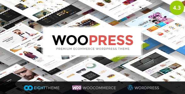 WooPress – v.6.3.2 Best Responsive Ecommerce WordPress Theme Download