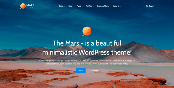 Mars v.1.3.0 – Multipurpose Creative Studio and Agency WordPress Theme Download