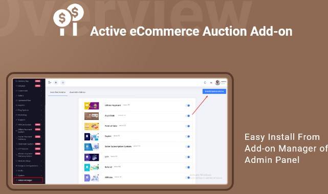 Active eCommerce Auction Add-on v1.3 Download