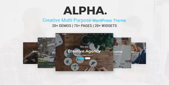 Alpha Dot Multi Purpose WordPress Theme Download