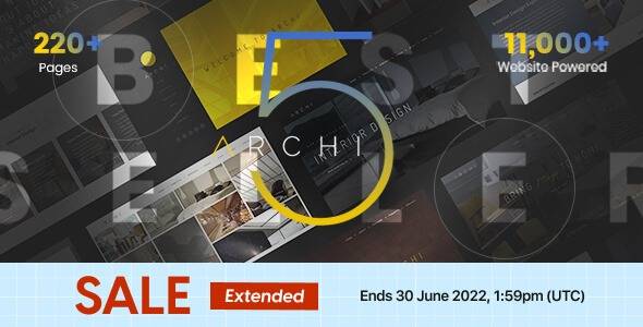 Archi v5.8 Interior Design and Multipurpose Website Template