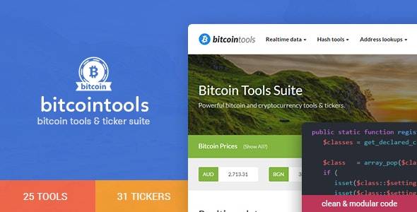 Bitcoin Tools Suite – v1.0 – 50+ Features Download