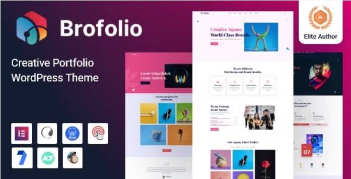 Brofolio Creative Portfolio WordPress Theme Download