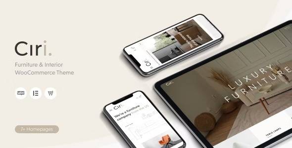 Ciri Furniture Interior WooCommerce Theme Download