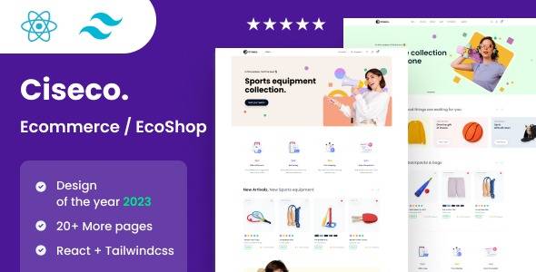 Ciseco Shop eCommerce React Template