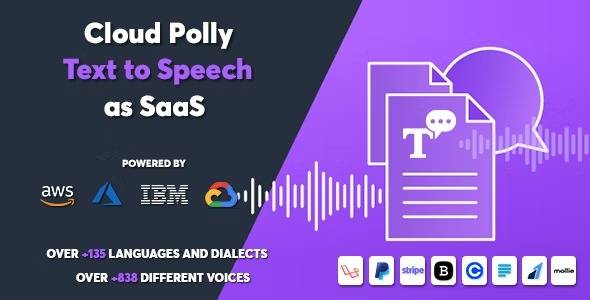 Cloud Polly v1.6 – Ultimate Text to Speech SaaS Download [Updated]