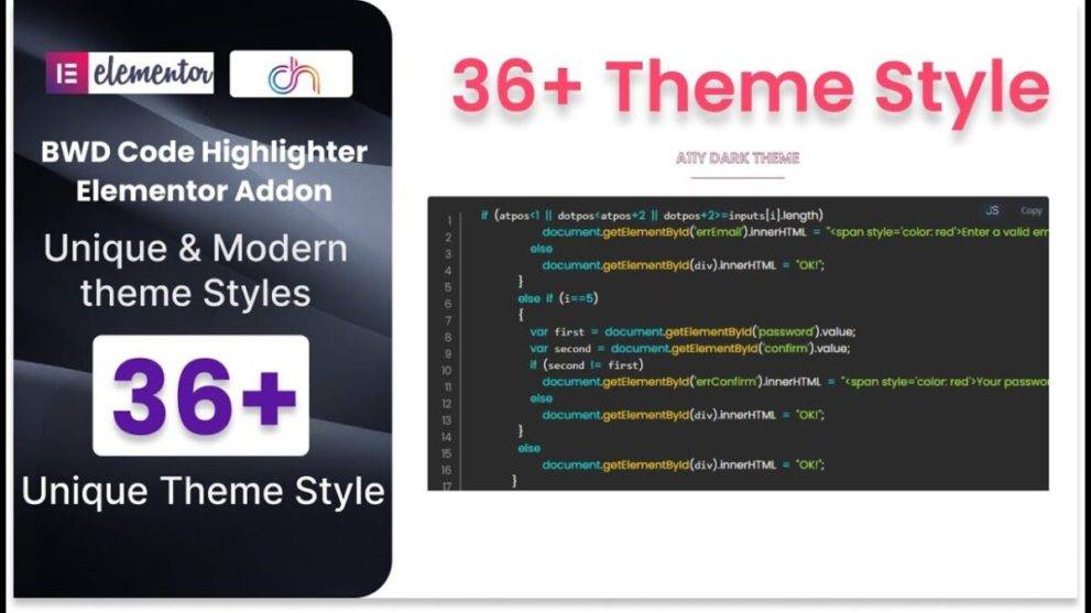 Code Highlighter Addon for Elementor v.1.0 Download Now