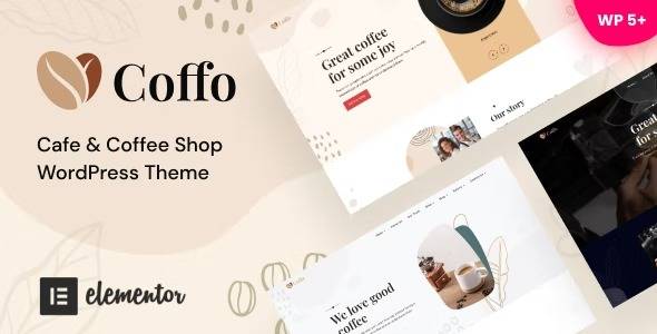 Coffie Cafe Coffee Shop WordPress Theme Download