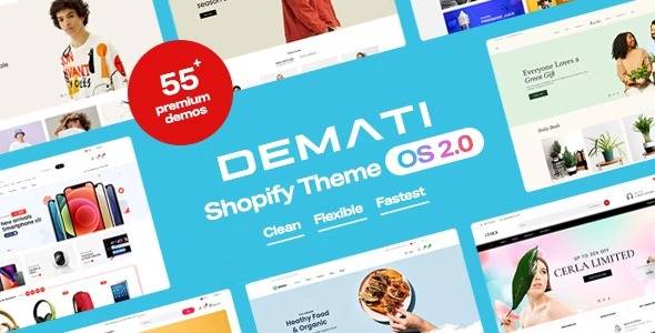 Demati Multipurpose Shopify Theme Download