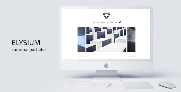 Elysium v5.0.0 – Minimal WordPress Portfolio Theme