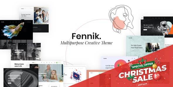 Fennik Multipurpose Creative Theme Download