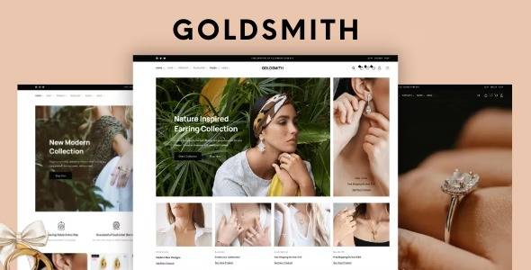 GoldSmith Jewelry Store WooCommerce Theme