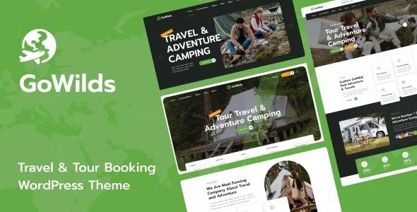 Gowilds – v1.0.5 Travel & Tour Booking WordPress Theme Download