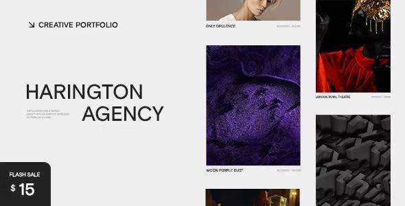 Harington Creative Portfolio Theme Download