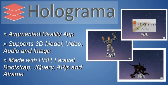 Holograma 2.2 – Augmented Reality Builder App Download (Updated)