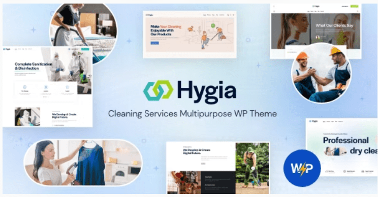 Hygia Cleaning Services Multipurpose WordPress Theme Download