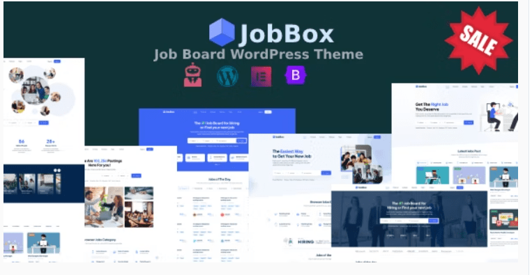 JobBox v1.1.8 Job Board Recruitment Agency WordPress Theme