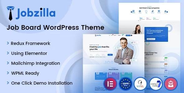 JobZilla Job Board WordPress Theme Download