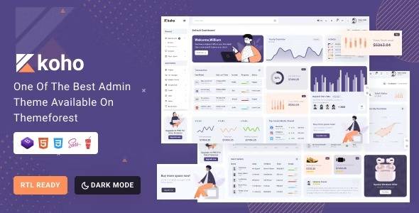 Koho 23 March 2023 – Bootstrap 5 Dashboard Template Download