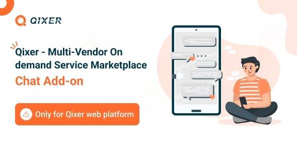 Live Chat Addon – Qixer Service Marketplace and Service Finder Download