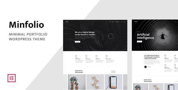 Minfolio v1.0.2 – Minimal Portfolio WordPress Theme Download