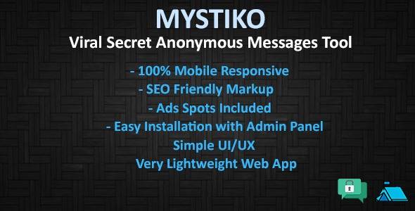 Mystiko – Viral Secret Anonymous Messages Tool Download