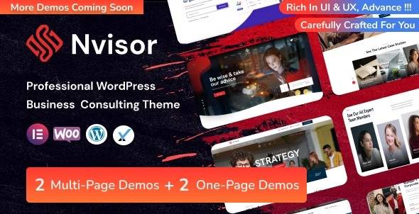 Nvisor Business Consulting WordPress Theme Download