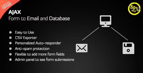 PHP AJAX Contact Form with Admin CSV Exporter & Filters v2.2 Download