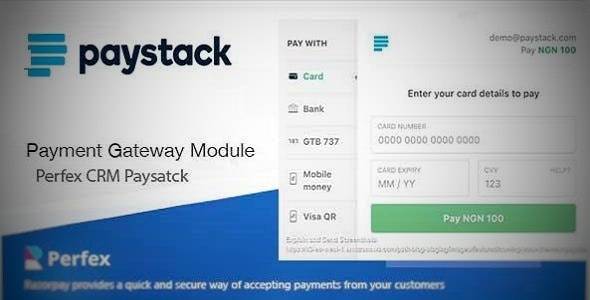 Paystack Payment Gateway for Perfex CRM v1.0.0b Download