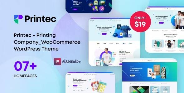 Printec v1.1.0 – Printing Company WooCommerce WordPress Theme Download