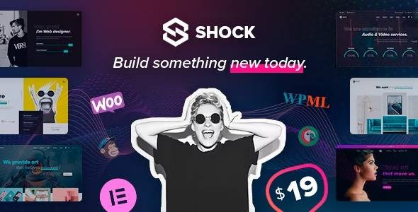 Shock v1.0.2 – Creative Multipurpose WordPress Theme Download