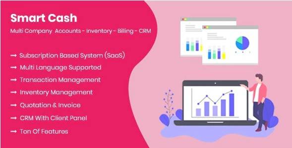 Smart Cash v.3.3.1 – Multi Company Accounts Billing & Inventory(SaaS) Download