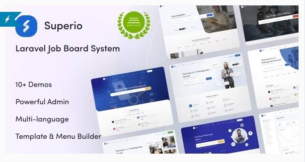 Superio v2.6.1 – Laravel job portal Download