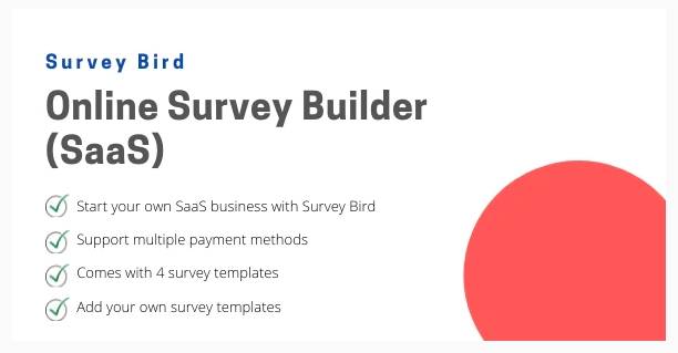 Survey Bird v1.3 – online survey builder (SaaS) Download