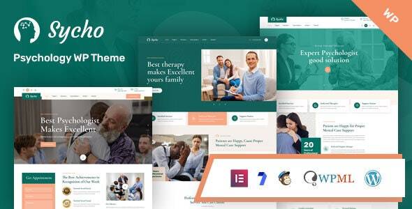 Sycho v1.1.3 – Psychology and Counseling WordPress Theme