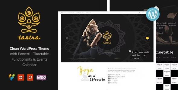 Tantra v1.0.8 – A Yoga Studio and Fitness Club Theme